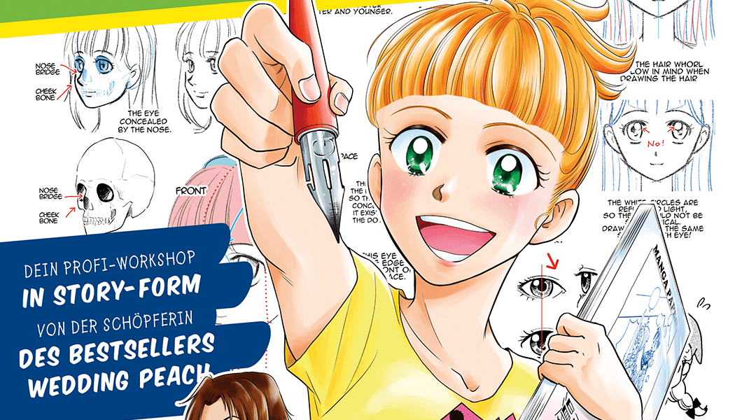 Manga lesend Zeichnen Lernen