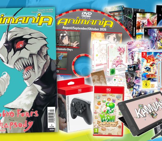 AnimaniA 4/2026 – News, Reviews & fette Gewinnspiele zu den Themen Anime, Manga, J-Games & Co.!