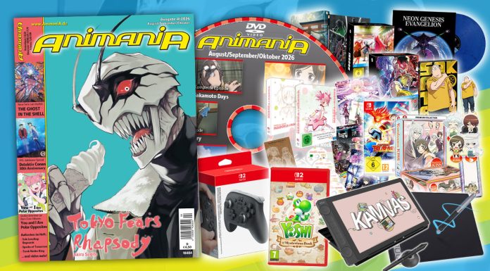 AnimaniA 4/2026 – News, Reviews & fette Gewinnspiele zu den Themen Anime, Manga, J-Games & Co.!