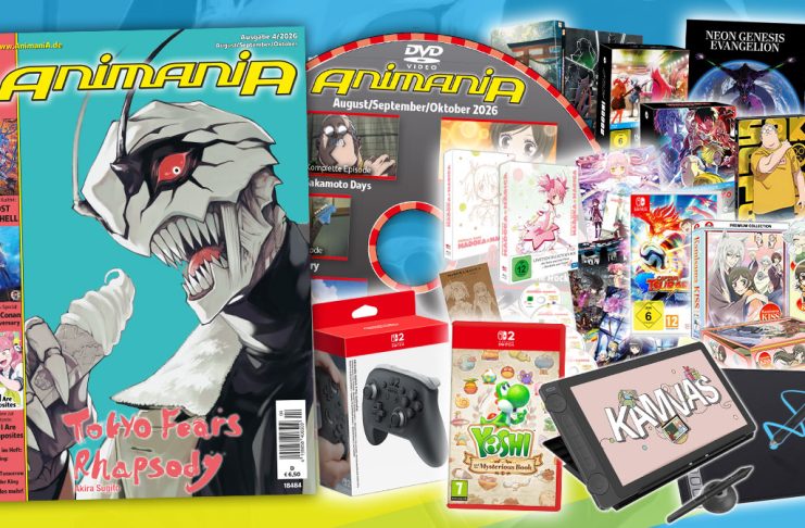 AnimaniA 4/2026 – News, Reviews & fette Gewinnspiele zu den Themen Anime, Manga, J-Games & Co.!