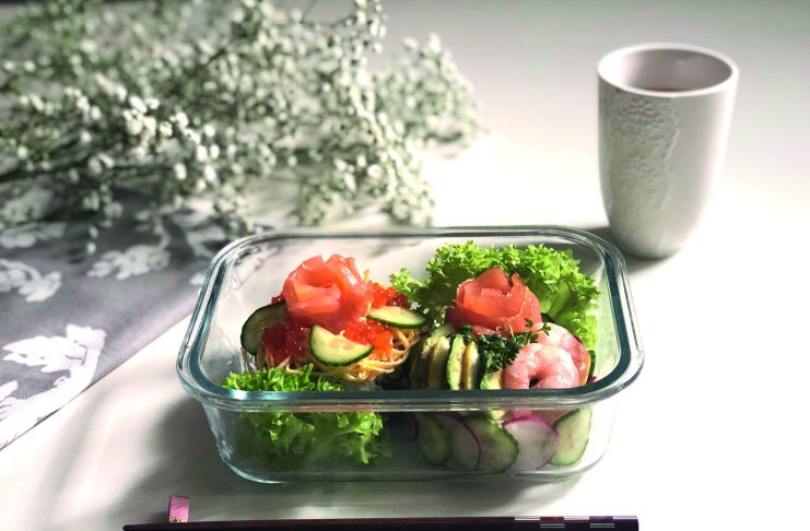 Nanos OBENTO Teil 18: Sushi-Torte-BENTO Sushi-Torten-BENTO