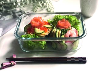 Nanos OBENTO Teil 18: Sushi-Torte-BENTO Sushi-Torten-BENTO