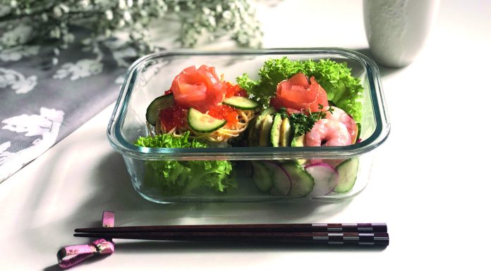 Nanos OBENTO Teil 18: Sushi-Torte-BENTO Sushi-Torten-BENTO