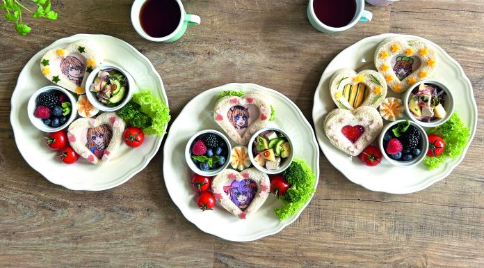 Nanos OBENTO Teil 23: Oshi no Ko-Sandwichteller
